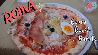 ¿Dónde comer en el centro de ROMA? / Ana y Bern