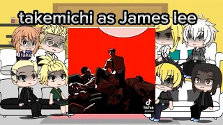 Tokyo revengers react to takemichi as James lee || Hina cheated au! || read description