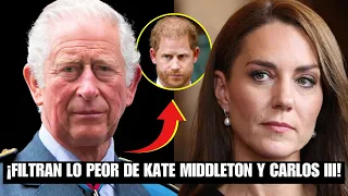 NEW YORK POST EXPONE TRISTE deceso de Kate Middleton y Carlos III y ADIÓS de Harry por William