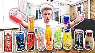 STRONGEST ENERGY DRINK IN THE WORLD (EXTREMELY DANGEROUS) *VOMIT WARNING*