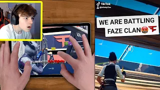 My TIKTOK Clan vs FAZE Clan in Fortnite...