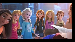 Disney Princesses save Wreck-lt-Ralph