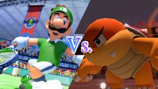 Mario Tennis Aces: Luigi vs. Boom Boom