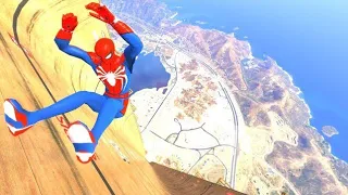 GTA 5 SPIDERMAN Ragdolls Compilation Episode 06 (Euphoria Physics Showcase)