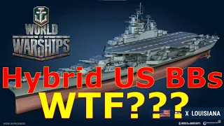 World of Warships- A Hybrid American Battleship Split Line, & Full Release Of Subs Are Coming Soon