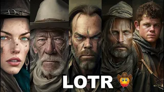 LORD of the RINGS as WESTERN / AI generated ai reimagine ai art ai video