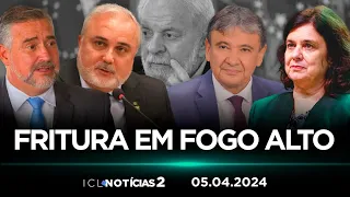 ICL NOTÍCIAS 2 - 05/04/24 - A ESPECULADA DANÇA DAS CADEIRAS DOS MINISTROS DE LULA