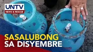 Presyo ng LPG, inaasahang tataas simula sa December 1 – DOE