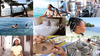 ZANZIBAR VLOG PART 1/2 - Accomodation tour | Safari Blue & snorkeling | Prison Island | Stone town