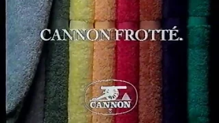 Cannon Frotté TV3 reklam   20 Nov 1991