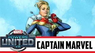 Become CAPTAIN MARVEL In Virtual Reality | Marvel Powers United VR | Oculus Rift Gameplay