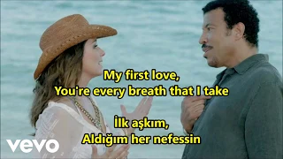 Lionel Richie & Shania Twain - Endless Love İngilizce-Türkçe Altyazı (English-Turkish Subtitle)