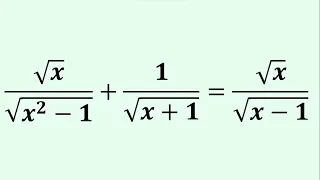 Can You Crack it? The Radical Equation Challenge