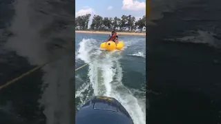 Banana boat ride in goa