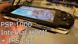 PSP 1000 Internal HDMI and IPS Mod