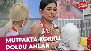 Gelinim Mutfakta'da Yürekleri Ağız Getiren Kaza - Gelinim Mutfakta 3 Kasım Perşembe