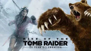 Лара против Медведей - Rise of the Tomb Raider