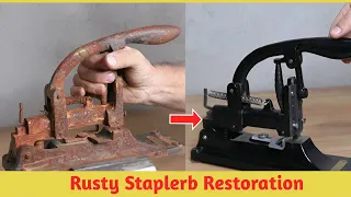 Rusty Stapler Restoration Amazing skill Restoration /Company  Restoration