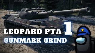 Leopard PTA Gunmark Grind #1 [World of Tanks - Gameplay - Deutsch]