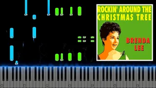 Brenda Lee - Rockin' Around The Christmas Tree Piano Tutorial