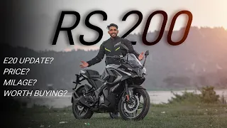 BAJAJ PULSAR RS 200 2023 E20 OBD2 REVIEW |  DETAIL REVIEW | STILL WORTH BUYING |