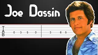 Salut - Joe Dassin Guitar Tutorial, Guitar Tabs, Guitar Lesson (Fingerstyle)