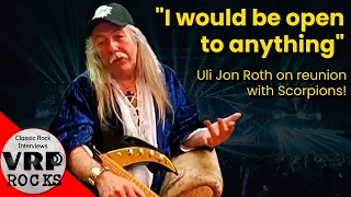 Why I left Scorpions, regrets & re-union thoughts - ULI JON ROTH