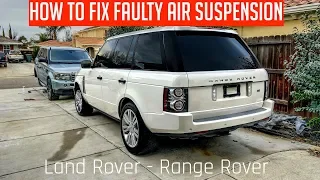 Range Rover Air Suspension Fault FIX | How to Fix Suspension on Land Rover