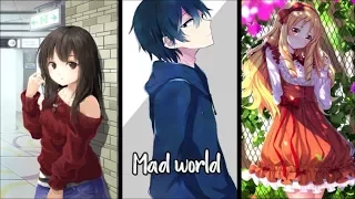 Nightcore - Mad World (Switching Vocals)