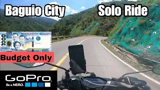 Part 1 Mag Motor sa Baguio City 2023 | Solo Ride Adventure | Honda Click 125 v2 Manila
