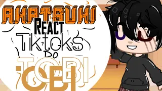 🍁Akatsuki react a tiktoks do tobi 🍁