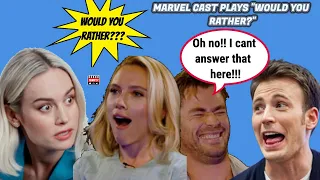 Marvel Actors Play Would You Rather 2020 | Marvel Cast Playing Games | MCU Celebrities Playing Games