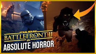 The HORROR Of Battlefront 2 Ewok Hunt | Star Wars Battlefront 2 Gameplay