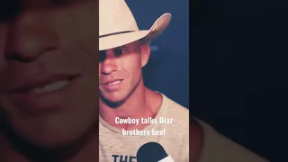 How Nate Diaz & Cowboy Cerrone squashed their beef backstage