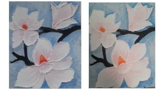 How to making wallputty flowes.White cement craft. Wallputty artwork craft.Home decoration ideas.