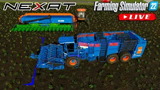 🔴 NEXAT Demo And $500K Sugar Beet Contracts | Farming Simulator 22