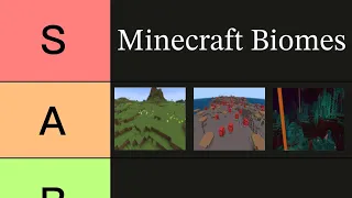 Minecraft Biomes Tier List