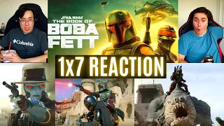 REACTING to *1x7 The Book of Boba Fett* BOBA vs BANE (First Time Watching) Star Wars Shows