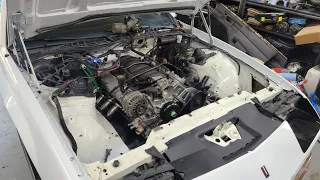 LS Swap/T5 82 Camaro Z28 - Engine Install!!