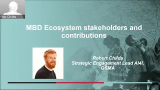 AI for Impact Series: ‘Mobile Big Data Analytics: Ecosystem Stakeholders & Contributions