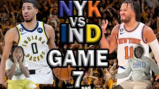 New York Knicks vs Indiana Pacers Full Game 7 Highlights REACTION!!