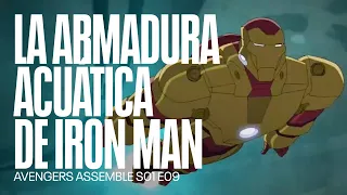 La armadura acuática e Iron Man | Avengers Assemble