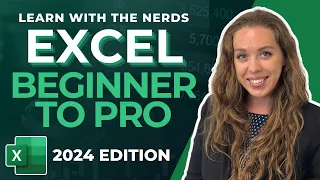 Microsoft Excel Beginner to Pro Tutorial 📊 2024 Edition [Full Course] ⚡