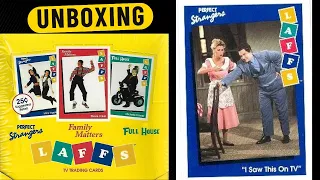 Unboxing LAFFS TV TRADING CARDS - Episode 28