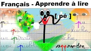 Français Maternelle apprendre à lire au CP et écrire la lettre p, P