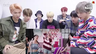 BTS reaction- TWICE Queen of Hearts