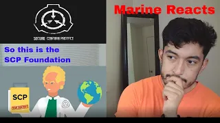 Marine Reacts to SCP Explained (By The Infographics Show)