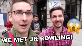 WE MET JK ROWLING! | New York Harry Potter Adventure