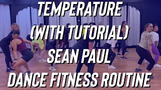 Temperature (with tutorial) - Sean Paul - Dance Fitness - Turn Up - Zumba - Mixxedfit - Easy TikTok