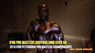 Backstage Bodybuilding Over 50 2015 IFBB Pittsburgh Pro Masters Championships